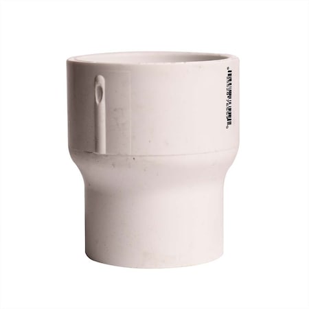 Thrifco Plumbing 2 Inch x 1-1/2 Inch Slip x Slip PVC Coupling SCH 40 8113784